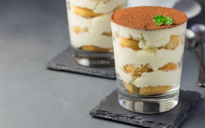 Cremiges Apfeltiramisu