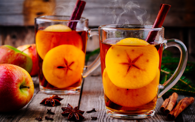 Apfelpunsch – alkoholfrei oder mit Schuss!