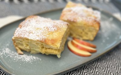 Schneller Apfelauflauf